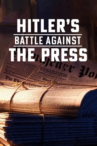 Hitler's Battle Against the Press Poster of Hitler's Battle Against the Press