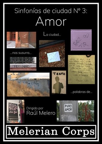 Sinfonías de ciudad nº 3. Amor. Poster of Sinfonías de ciudad nº 3. Amor.