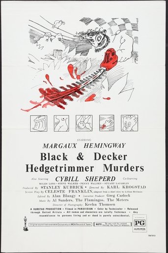 Black & Decker Hedgetrimmer Murders Poster of Black & Decker Hedgetrimmer Murders