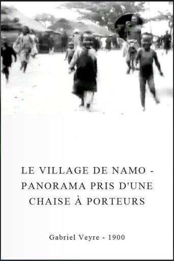 Le village de Namo - Panorama pris d'une chaise à porteurs Poster of Le village de Namo - Panorama pris d'une chaise à porteurs