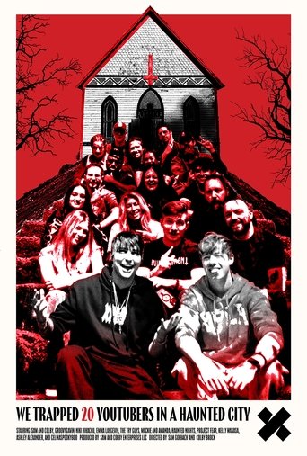We Trapped 20 YouTubers in a Haunted City Poster of We Trapped 20 YouTubers in a Haunted City