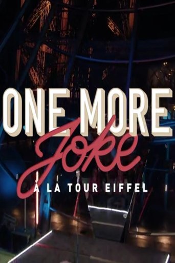 One More Joke à la tour Eiffel Paris rétro Poster of One More Joke à la tour Eiffel Paris rétro