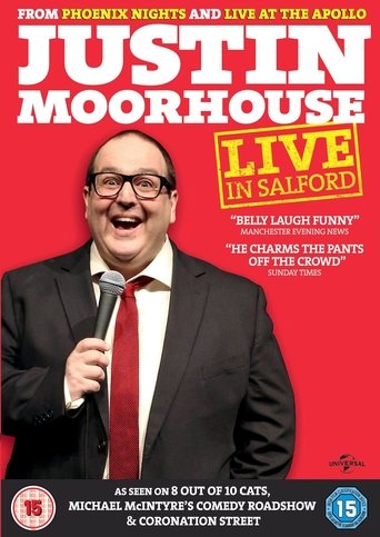 Justin Moorhouse - Live in Salford Poster of Justin Moorhouse - Live in Salford