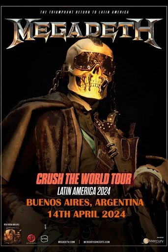 Megadeth - Crush the World: Live at Buenos Aires 2024 (Night 2) Poster of Megadeth - Crush the World: Live at Buenos Aires 2024 (Night 2)