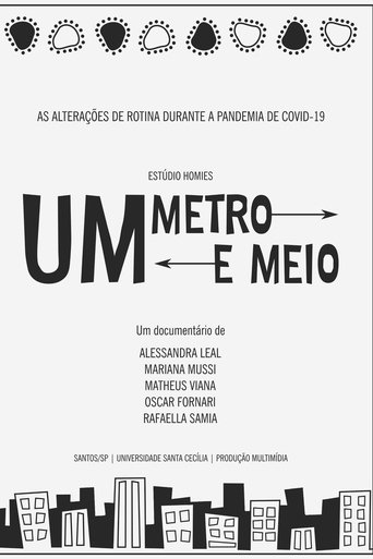 Um Metro e Meio Poster of Um Metro e Meio