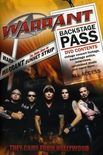 Warrant: They Came from Hollywood Poster of Warrant: They Came from Hollywood