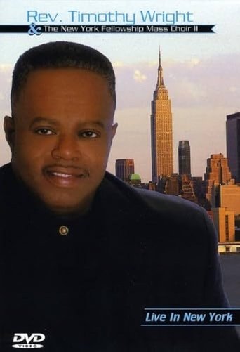 Timothy Wright: Live in New York Poster of Timothy Wright: Live in New York