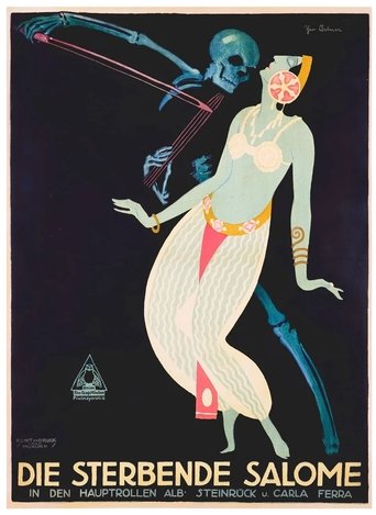 Die sterbende Salome Poster of Die sterbende Salome