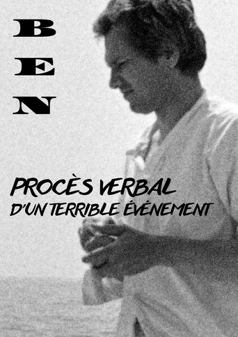 BEN - PROCÈS VERBAL D'UN TERRIBLE ÉVÉNEMENT Poster of BEN - PROCÈS VERBAL D'UN TERRIBLE ÉVÉNEMENT