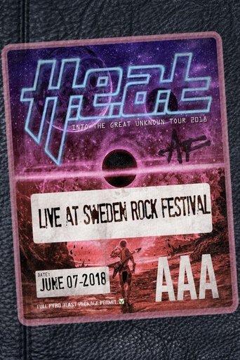 H.E.A.T - Live at Sweden Rock Festival 2018 Poster of H.E.A.T - Live at Sweden Rock Festival 2018