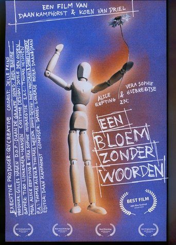 een bloem zonder woorden Poster of een bloem zonder woorden