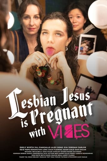 Lesbian Jesus Is Pregnant with Vibes Poster of Lesbian Jesus Is Pregnant with Vibes