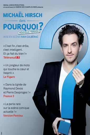 Michaël Hirsch - Pourquoi ? Poster of Michaël Hirsch - Pourquoi ?