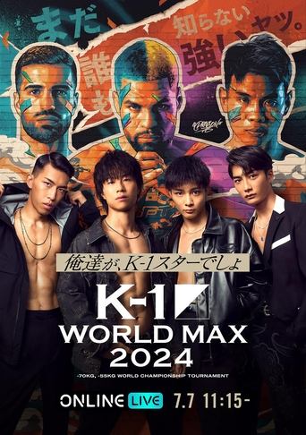 K-1 WORLD MAX 2024: 70kg Final & 55kg 1st Round Poster of K-1 WORLD MAX 2024: 70kg Final & 55kg 1st Round