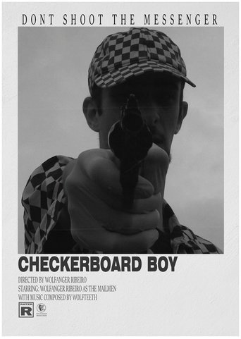 Checkerboard Boy Poster of Checkerboard Boy