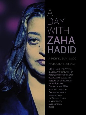 A Day with Zaha Hadid Poster of A Day with Zaha Hadid