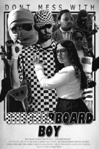 Checkerboard Boy Poster of Checkerboard Boy