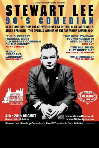Stewart Lee: 90s Comedian Poster of Stewart Lee: 90s Comedian