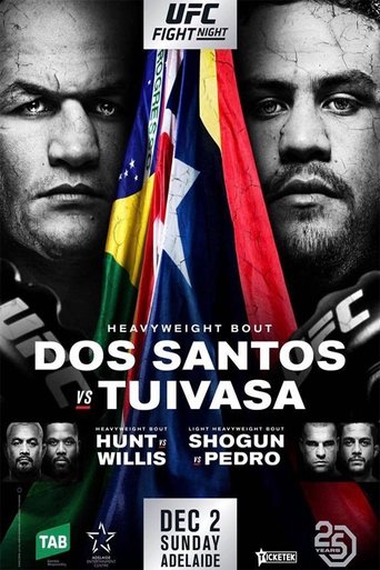 UFC Fight Night 142: dos Santos vs. Tuivasa Poster of UFC Fight Night 142: dos Santos vs. Tuivasa