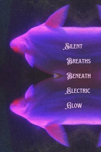 Silent Breaths Beneath Electric Glow Poster of Silent Breaths Beneath Electric Glow