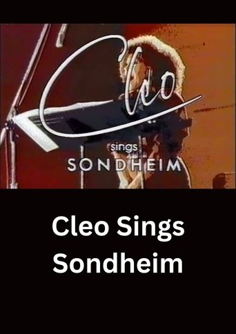Cleo Sings Sondheim Poster of Cleo Sings Sondheim