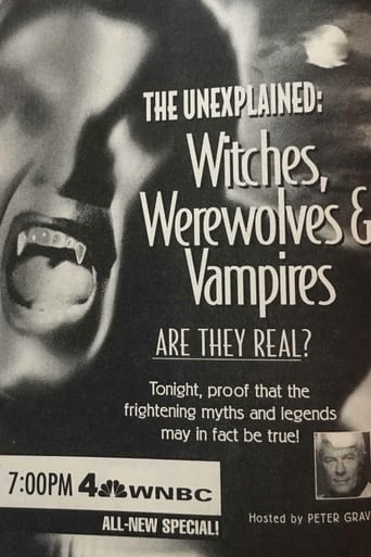 The Unexplained: Witches, Werewolves & Vampires Poster of The Unexplained: Witches, Werewolves & Vampires