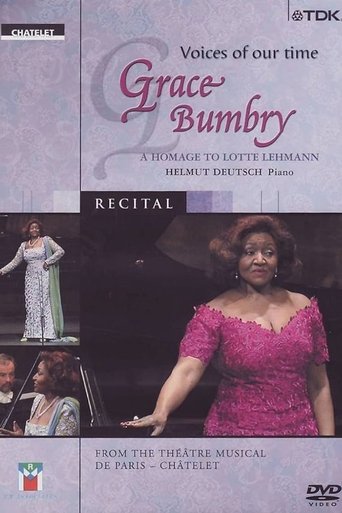 Voices of our Time - Grace Bumbry Poster of Voices of our Time - Grace Bumbry