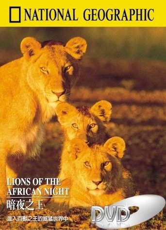 Lions of the African Night Poster of Lions of the African Night