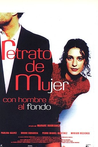 Retrato de mujer con hombre al fondo Poster of Retrato de mujer con hombre al fondo