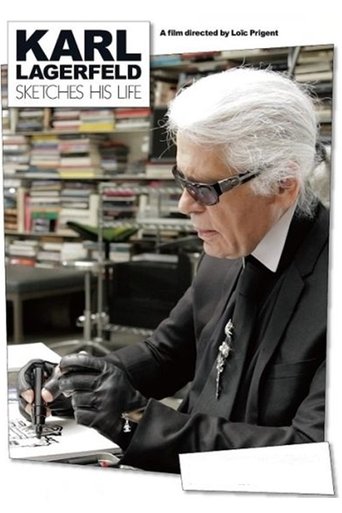 Karl Lagerfeld Sketches His Life Poster of Karl Lagerfeld Sketches His Life