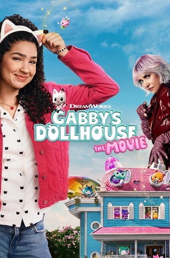 Gabby's Dollhouse: The Movie Poster of Gabby's Dollhouse: The Movie