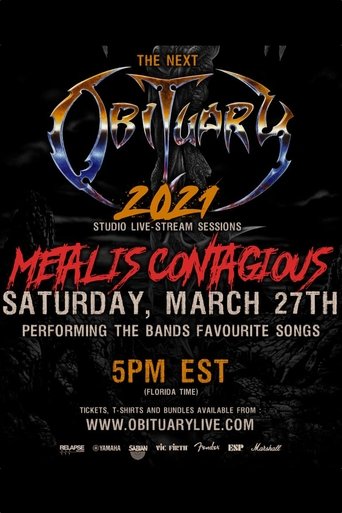 Obituary - Metalis Contagious Live Stream Poster of Obituary - Metalis Contagious Live Stream