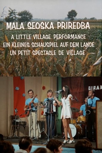 A Little Village Performance Poster of A Little Village Performance