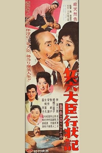 兵六大臣行状記 漁色のこよみ Poster of 兵六大臣行状記 漁色のこよみ