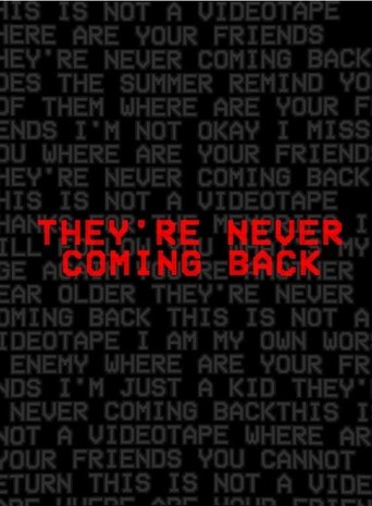 They're Never Coming Back Poster of They're Never Coming Back