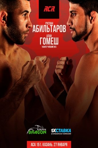 ACA 151: Abiltarov vs. Gomes Poster of ACA 151: Abiltarov vs. Gomes