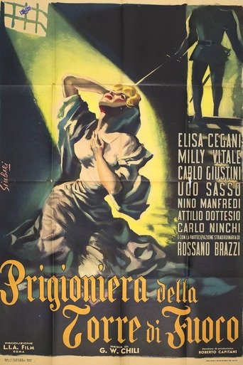 La prigioniera della torre di fuoco Poster of La prigioniera della torre di fuoco