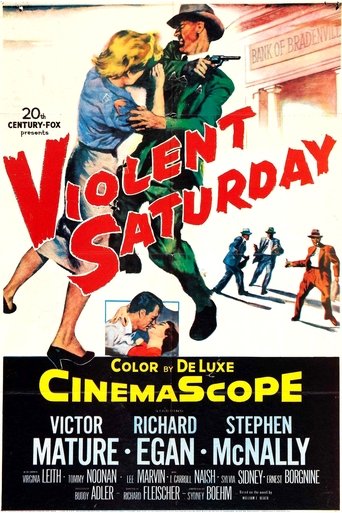 Violent Saturday Poster of Violent Saturday