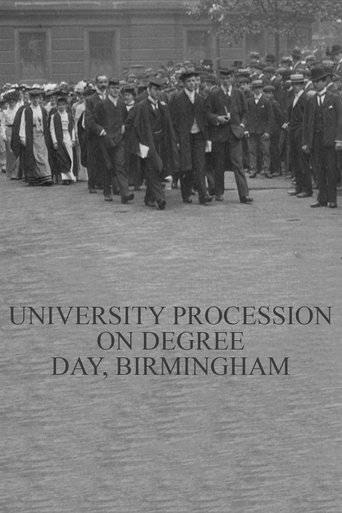 University Procession on Degree Day, Birmingham Poster of University Procession on Degree Day, Birmingham