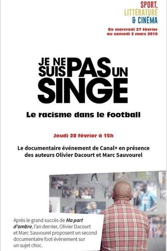 Je ne suis pas un singe Poster of Je ne suis pas un singe