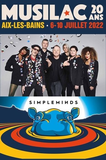 Simple Minds | Musilac 2022 Poster of Simple Minds | Musilac 2022