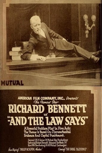 And the Law Says Poster of And the Law Says