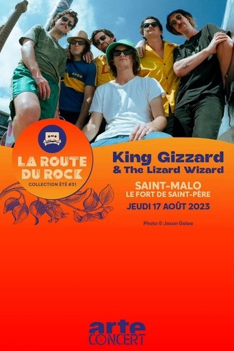 King Gizzard & The Lizard Wizard - La Route du Rock 2023 Poster of King Gizzard & The Lizard Wizard - La Route du Rock 2023