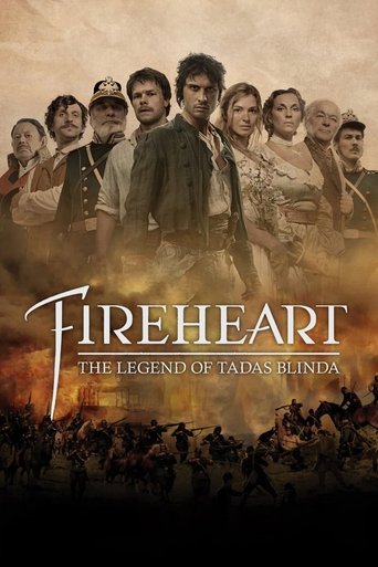 Fireheart: The Legend of Tadas Blinda Poster of Fireheart: The Legend of Tadas Blinda