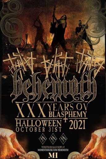Behemoth - XXX Years Ov Blasphemy Poster of Behemoth - XXX Years Ov Blasphemy