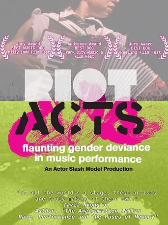 Riot Acts: Flaunting Gender Deviance in Music Performance Poster of Riot Acts: Flaunting Gender Deviance in Music Performance