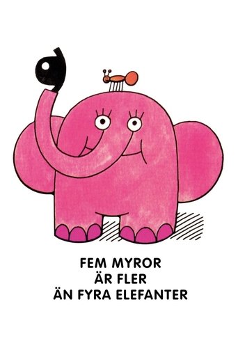 Fem myror är fler än fyra elefanter Poster of Fem myror är fler än fyra elefanter