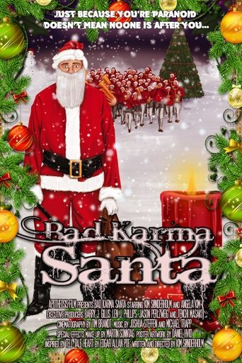 Bad Karma Santa Poster of Bad Karma Santa