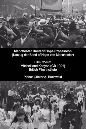 Manchester Band of Hope Procession Poster of Manchester Band of Hope Procession