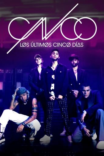 CNCO: los últimos cinco días Poster of CNCO: los últimos cinco días